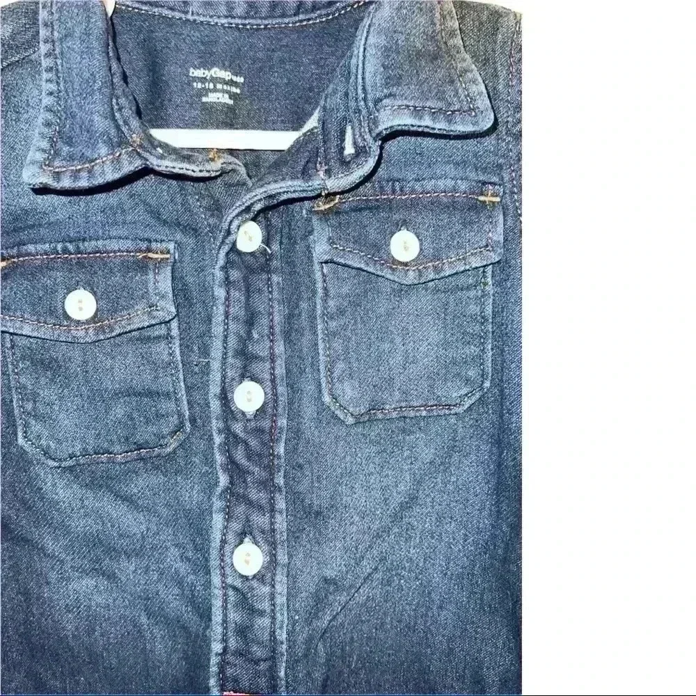 Gap Kids denim jumpsuit!!